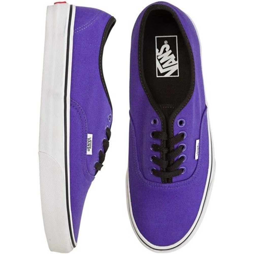 Authentic purple vans men's size 10